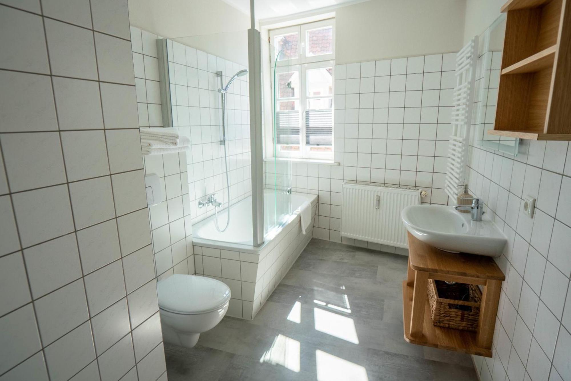 Fewo Lange Gasse 4 - 2 Obergeschoss Inkl Parkplatz Quedlinburg Exteriér fotografie