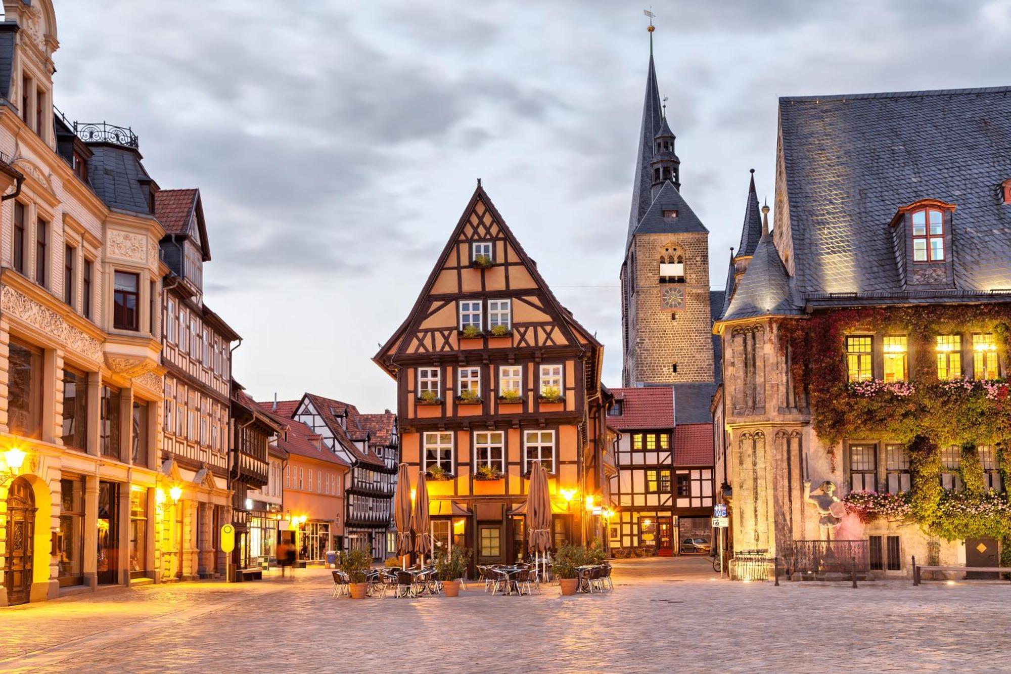 Fewo Lange Gasse 4 - 2 Obergeschoss Inkl Parkplatz Quedlinburg Exteriér fotografie